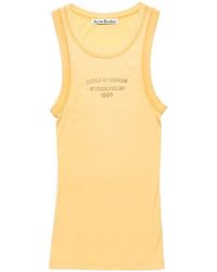 Acne Studios - Sleeveless Tank Top - Lyst