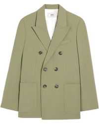 Ami Paris - Ami Double-Breasted Blazer - Lyst