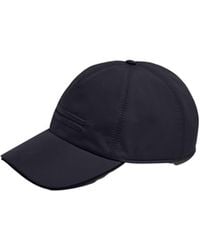 ZEGNA - Embroidered Curved Peak Baseball Cap - Lyst