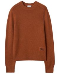 Burberry - Ekd Intarsia-Knit Crewneck Jumper - Lyst