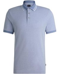 BOSS - Logo-Embroidered Polo Shirt - Lyst