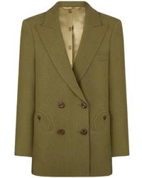 Blazé Milano - Blazé Milano Collared Button-Up Blazer - Lyst