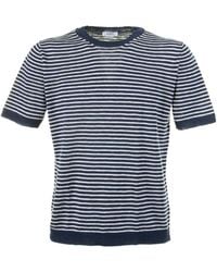 Seventy - Striped Crewneck T-Shirt - Lyst