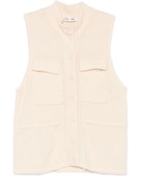 AYA MUSE - Flap-Pocket Button-Up Vest - Lyst