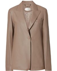 Fendi - Leather Jacket - Lyst