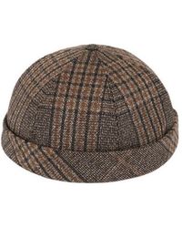 Gucci - Check Cotton Double G Hat - Lyst