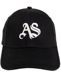 AllSaints - Gothic Logo-Embroidered Baseball Cap - Lyst