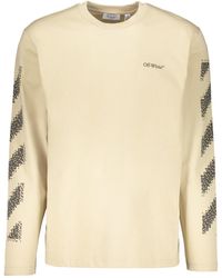 Off-White c/o Virgil Abloh - Graphic Sleeve Long-Sleeve T-Shirt - Lyst
