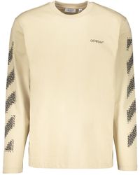 Off-White c/o Virgil Abloh - Graphic Sleeve Long-Sleeve T-Shirt - Lyst