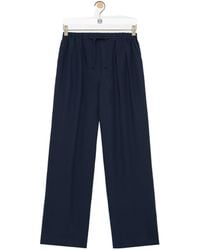 Loewe - Elastic Waist Casual Pants - Lyst