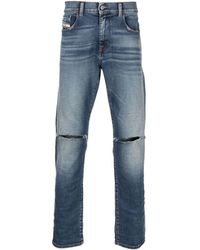 DIESEL - Drawstring Denim Shorts - Lyst