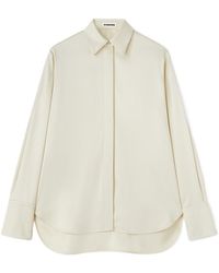 Jil Sander - Silk Shirt - Lyst