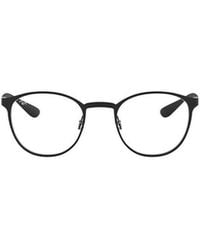 Ray-Ban - Round Frame Glasses - Lyst