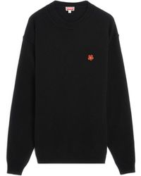 KENZO - Boke Flower Crewneck Knitted Jumper - Lyst