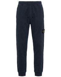 Stone Island - Elastic-Waist Athletic Pants - Lyst