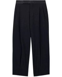 Giorgio Armani - Wool Palazzo Pants - Lyst
