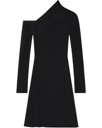 Courreges - Courrèges Twist Crepe Mini Dress - Lyst