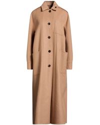 Max Mara - Camel Coat Wool, Cashmere - Lyst