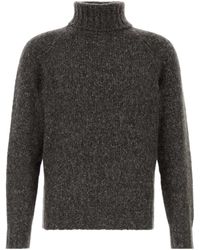 Brunello Cucinelli - Long Sleeve Turtleneck Jumper - Lyst