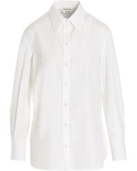 McQueen - Collared Button-Up Shirt - Lyst