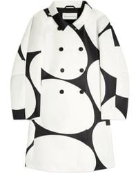 Dries Van Noten - Double-Breasted Printed Coat - Lyst