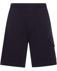 C.P. Company - Pocket Cotton Shorts - Lyst