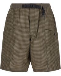 Comme des Garçons - Linen Bermuda Shorts - Lyst
