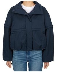 Max Mara - Long-Sleeved Cotton-Padded Jacket - Lyst