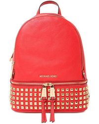 Michael Kors - Rivet Detail Backpack - Lyst