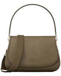 MICHAEL Michael Kors - Holmes Medium Pebbled Leather Convertible Messenger Bag - Lyst