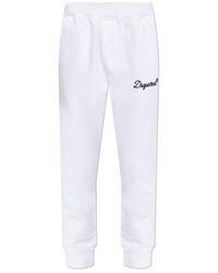 DSquared² - Logo Embroidered Sweatpants - Lyst