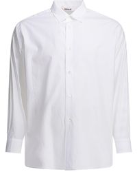AURALEE - Washed Finx Twill Oversized Shirt - Lyst