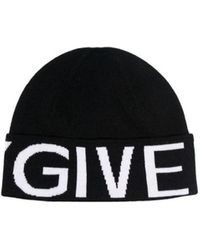 Givenchy - Logo Intarsia-Knit Slip-On Beanie - Lyst