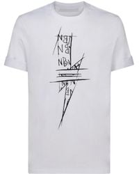 Neil Barrett - Item O-Neck Short-Sleeved T-Shirt - Lyst