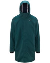 K-Way - Thomas Bonded Hooded Parka - Lyst