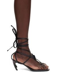 The Attico - Nova Thong Heeled Sandals - Lyst