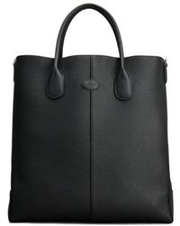 Tod's - Logo Handbag - Lyst
