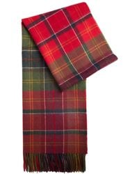 Barbour - Tartan Plaid Scarf - Lyst