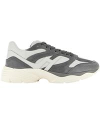 Hogan - H Logo Patch Panelled Sneakers - Lyst