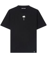 Palm Angels - Palm Tree Statement Regular T-Shirt - Lyst