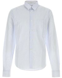 Prada - Collared Long-Sleeved Shirt - Lyst
