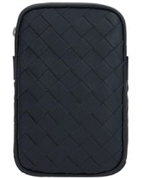 Bottega Veneta - Intrecciato Zipped Phone Pouch - Lyst