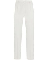 Dolce & Gabbana - Pressed Crease Poplin Pants - Lyst