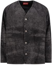 DIESEL - Back Denim Jacket - Lyst