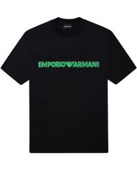 Emporio Armani - Crewneck Short-Sleeved T-Shirt - Lyst