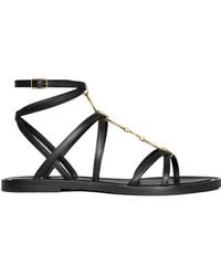 Celine - Lympia Strappy Jewel Sandal - Lyst