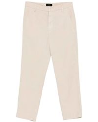 Dondup - Logo-Detail Trousers - Lyst