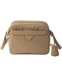 Prada - Re-Edition 1978 Re-Nylon And Saffiano Leather Mini Shoulder Bag - Lyst