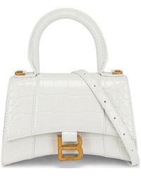 Balenciaga - Hourglass Xs Top Handle Bag - Lyst