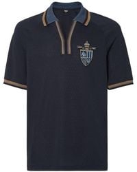 Fendi - Jacquard Polo Shirt - Lyst